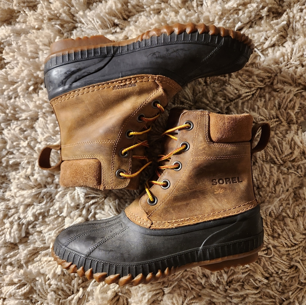 Men's Sorel Winter Duck Boots Size 8 $130 MSRP